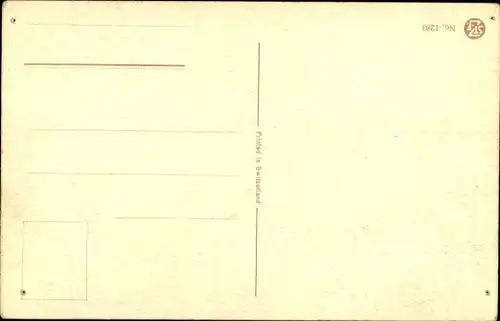 Künstler Ak Klein, C., Zwei Papageien auf dem Zweig