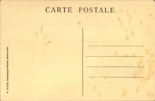 Ak Prinz Louis II von Monaco