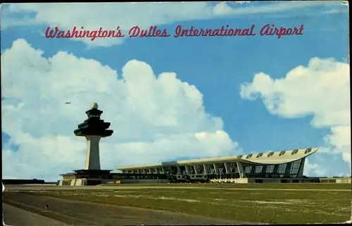 Ak Washington DC USA, Dulles International Airport, Tower, Terminal
