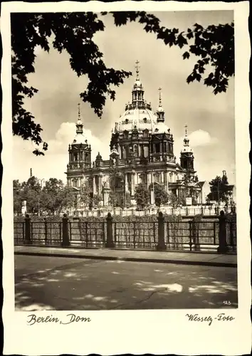 Ak Berlin, Blick zum Dom