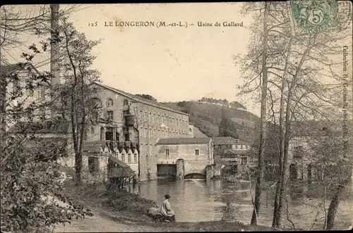 Ak Le Longeron Maine et Loire, Usine de Gallard