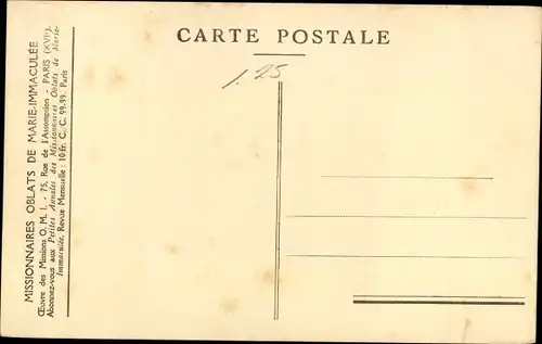 Ak Missions d'Extreme Nord Canadien, Missionnaires Oblats de Marie Immaculee, Hundeschlitten