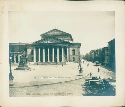 Foto München Bayern, Königliches Hof- und Nationaltheater