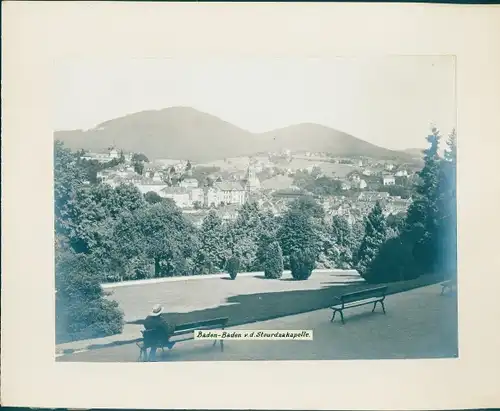 Foto Baden Baden am Schwarzwald, Blick von der Stourdzakapelle