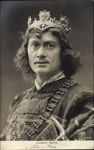 Ak Schauspieler Josef Kainz, Portrait