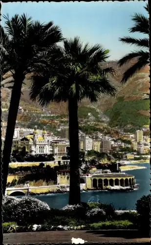 Ak Monte Carlo Monaco, Vue sur le Casino