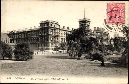 Ak City of Westminster London England, The Foreign Office, Whitehall