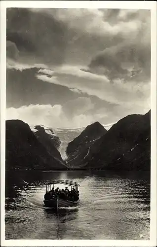 Ak Hornvika Nordkap Norwegen, Oldenvand, Boot