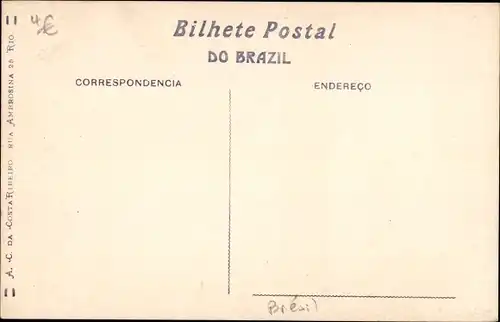 Ak Rio de Janeiro Brasilien, Avenida Belra - mar, Gloria