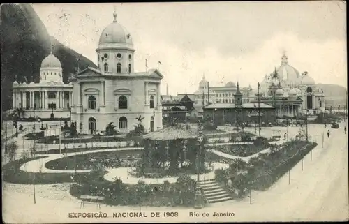 Ak Rio de Janeiro Brasilien, Exposicao Nacional de 1908