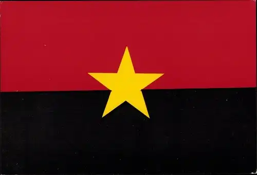 Ak Angola, Flagge der Partei MPLA