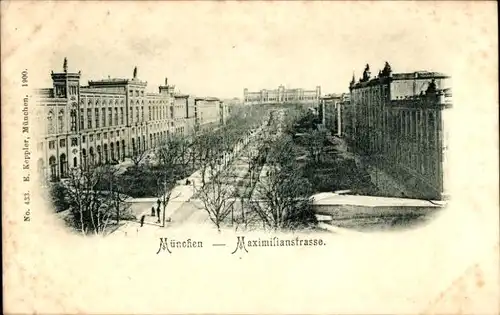 Ak München, Maximilianstraße