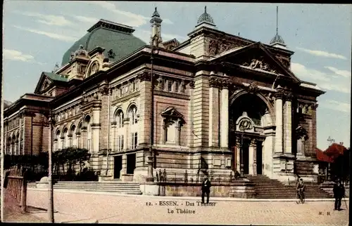 Ak Essen im Ruhrgebiet, Theater