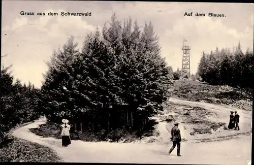 Ak Blauen Badenweiler im Schwarzwald, Turm