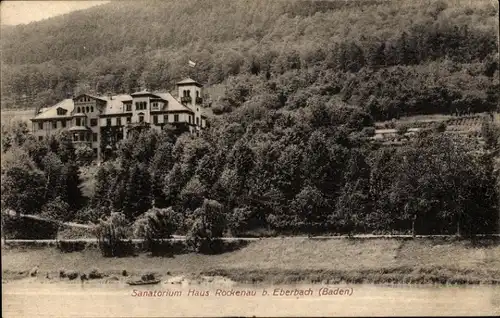 Ak Rockenau Eberbach am Neckar, Sanatorium Haus Rockenau