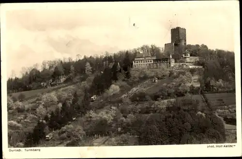 Ak Durlach Karlsruhe in Baden, Turmberg