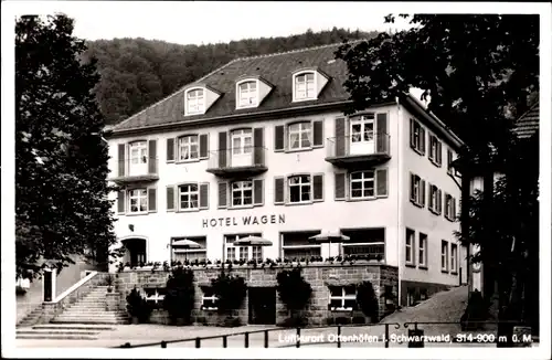 Ak Ottenhöfen im Schwarzwald, Hotel Wagen