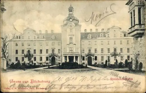 Ak Bückeburg im Kreis Schaumburg, Residenzschloss