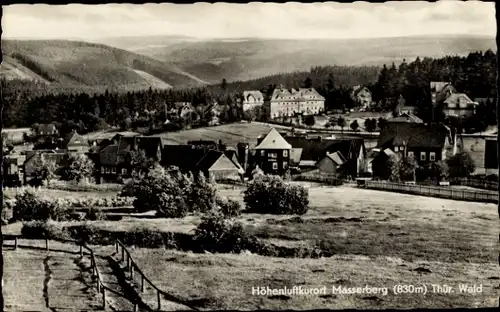 Ak Masserberg in Thüringen, Blick auf den Ort, Teilansicht