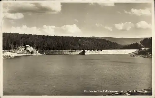 Ak Forbach im Murgtal Schwarzwald Baden, Schwarzenbachtalsperre