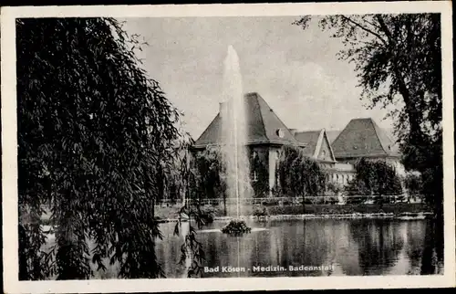 Ak Bad Kösen Naumburg an der Saale, Medizinische Badeanstalt