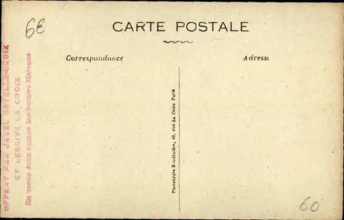 Ak Noyon Oise, Rue de Chauny, zerstörte Gebäude, Kriegszerstörungen