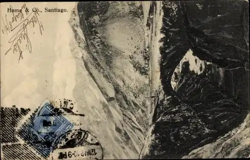 Ak Santiago de Chile, Berge, Berglandschaft