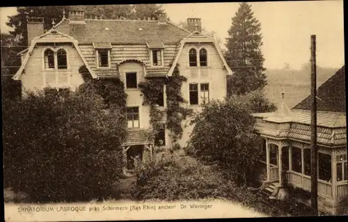 Ak Schirmeck Alsace Bas Rhin, Sanatorium La-Broque