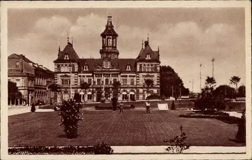 Ak Mulhouse Mülhausen Elsass Haut Rhin, Teil an der Post, Wiese