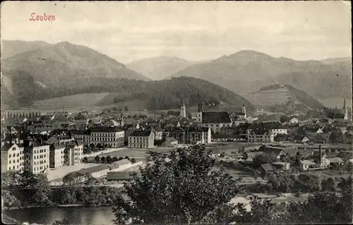 Ak Leoben Steiermark, Panorama