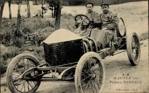 Ak Automobile, Wagner über Car Darracq