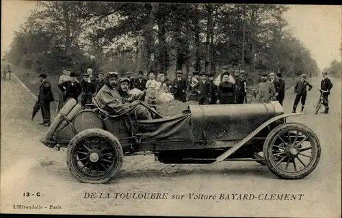 Ak Automobile, De la Touloubre über Car Bayard-Clement