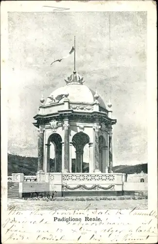 Ak Roma Rom Lazio, Padiglione reale