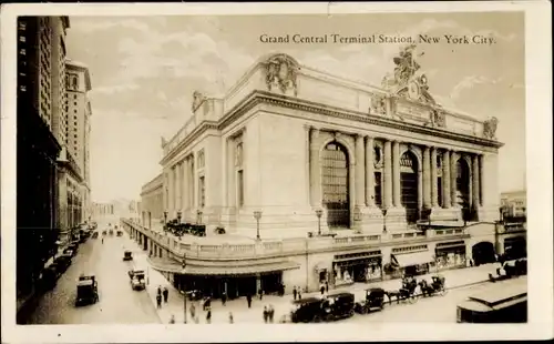Ak New York City USA, Grand Central Terminal Station