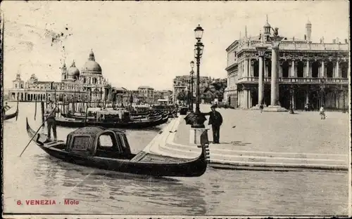 Ak Venezia Venedig Veneto, Molo della Loggia del Palazzo Ducale