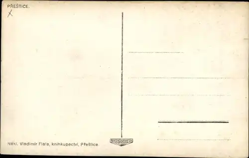 Ak Přeštice Region Pilsen, Gesamtansicht