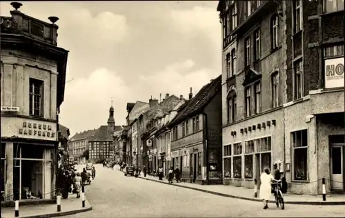 Ak Bad Freienwalde an der Oder, Leninstraße, Konsum-Kaufhaus