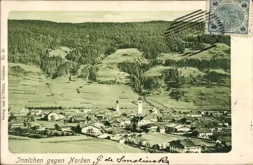 Ak Innichen San Candido Südtirol, Gesamtansicht