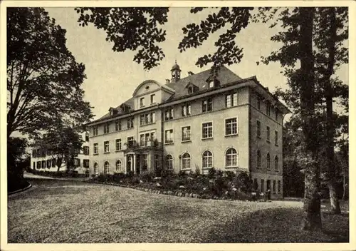 Ak Bettingen Kanton Basel Stadt, Berg Sankt Chrischona, Neues Brüderhaus