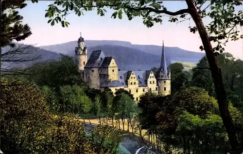 Ak Stein Hartenstein in Sachsen, Schloss Stein