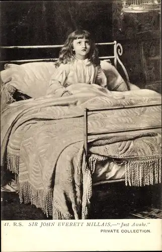 Künstler Ak Millais, JE, Just wake