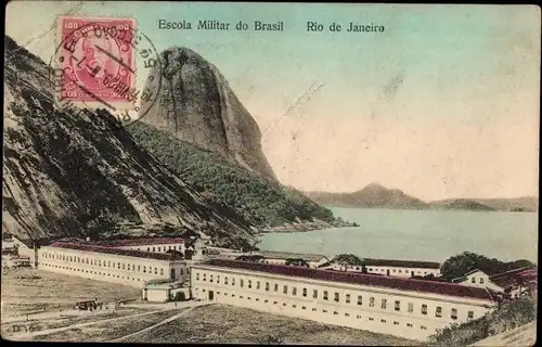 Ak Rio de Janeiro Brasilien, Escola Militar do Brasil