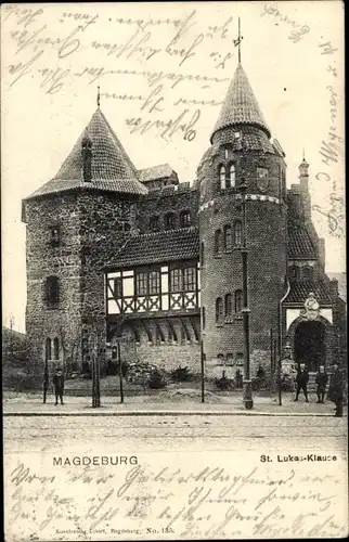Ak Magdeburg, St. Lukas Klause