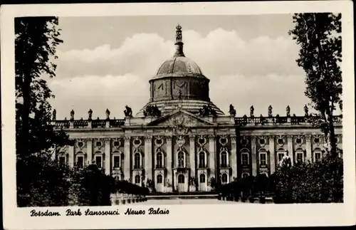 Ak Potsdam Sanssouci, Park, Neues Palais