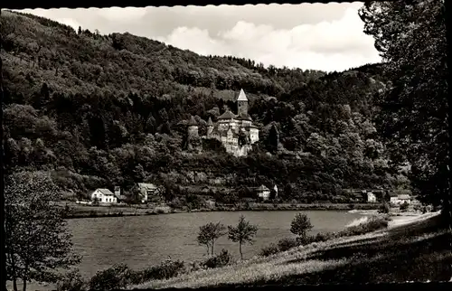 Ak Zwingenberg am Neckar Baden, Panorama, Gebäude, Gaststätte und Cafe Wolfsschlucht