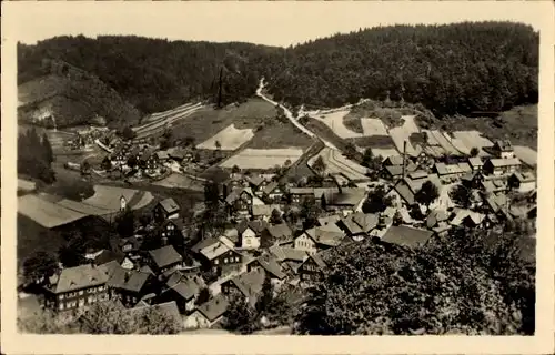 Ak Fehrenbach Masserberg in Thüringen, Panorama