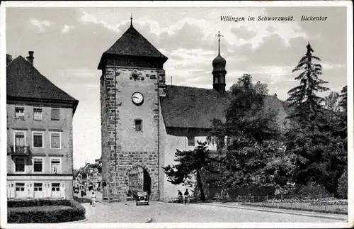 Ak Villingen im Schwarzwald, Bickentor