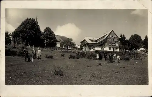 Ak St. Peter im Hochschwarzwald, Wallfahrtsort Maria Lindenberg, Haus Lindenberg, Wallfahrtskapelle