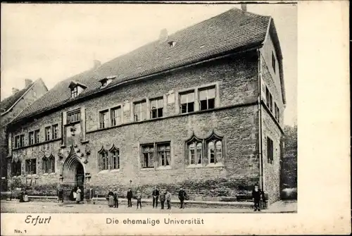 Ak Erfurt in Thüringen, ehemalige Universität