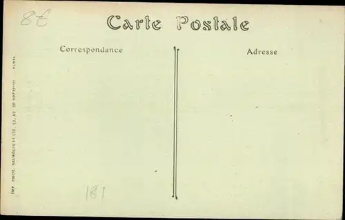 Ak Noyon Oise, Les panneaux d'affiches de la Commandature, März 1917